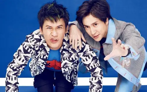 薛之谦大张伟搞怪写真电脑壁纸 薛之谦,大张伟,明星,搞怪,时尚写真