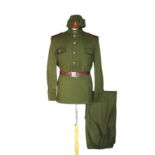 喀秋莎演出服女装俄罗斯二战军装男装苏联红军红歌合唱服舞台装