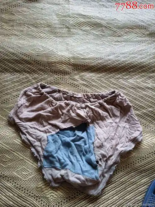 怀旧老手工补丁拼接落色裤头-价格:10元-au30520985-其他服饰 -加价