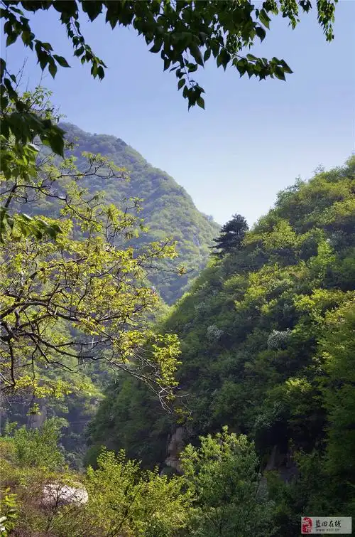 水系唯美之陕西蓝田岱峪水库醉人风光