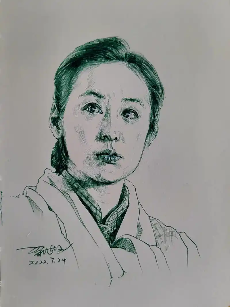 平凡的世界 #西北锤王 #人物肖像 #人物速写#美术生 平 - 抖音