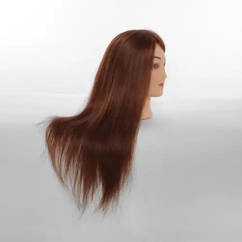 厂家直销408型18寸美发教习头美发工具头模练习头