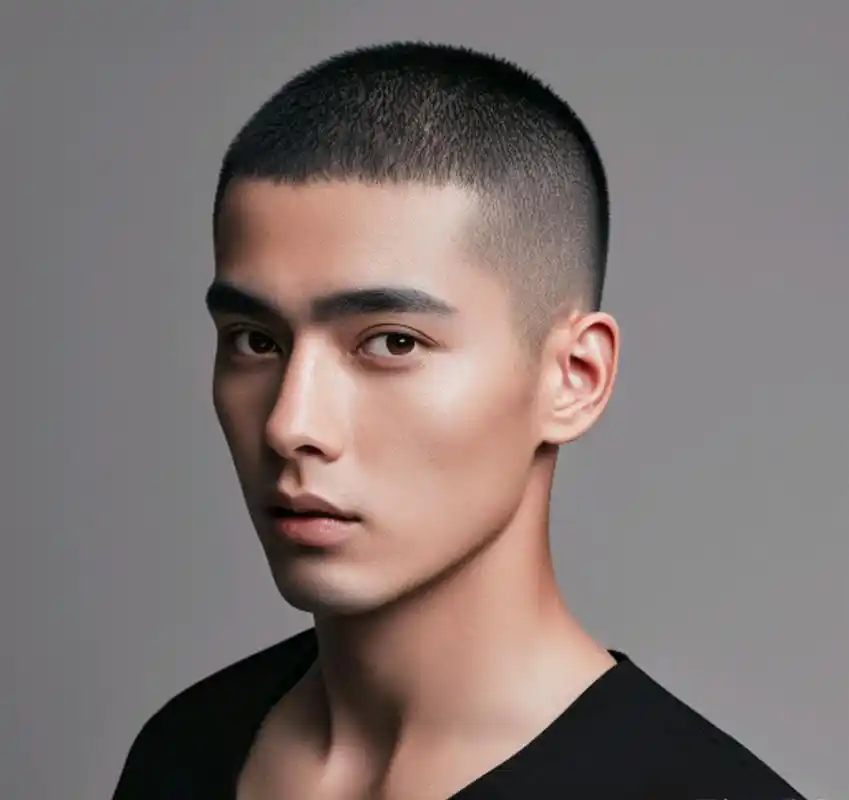摆脱打理麻烦,超短小寸头展现男性独立与自信!