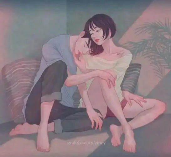 插画师笔下那些情侣间大尺度羞羞日常让人脸红又心跳