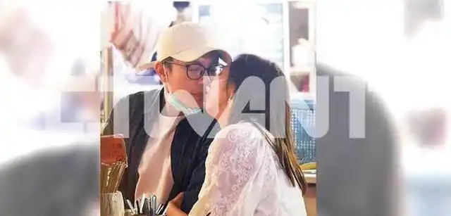 韦礼安恋情曝光!当街拥抱长发女,摸鼻子,激情拥吻一整晚