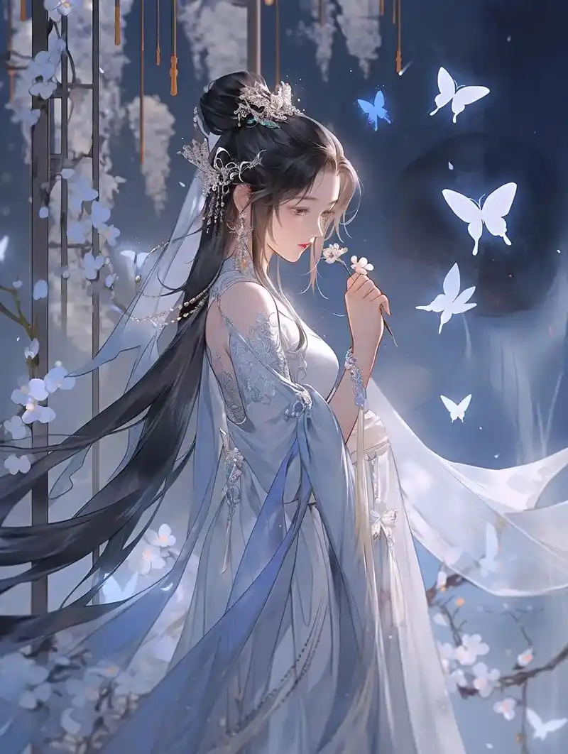 97唯美古风女生头像壁纸.#古装仙女插画图集 #绝美古风 # - 抖音