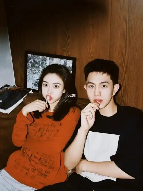 和男朋友的情侣合照真的太好看了!