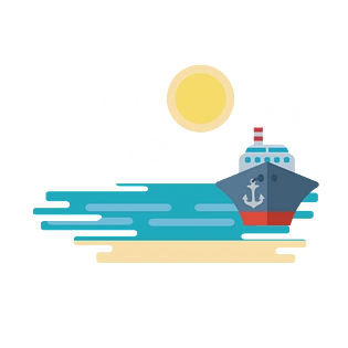 卡通轮船图片大全