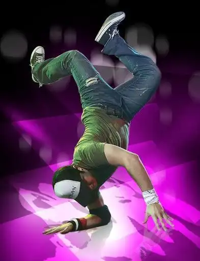 求 高清 街舞动作图片