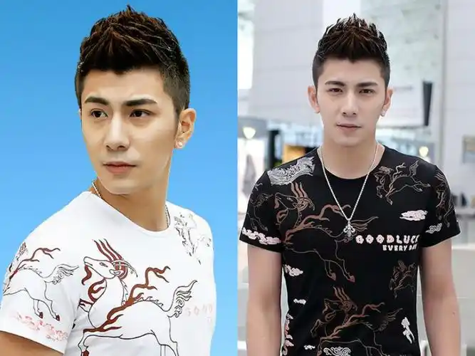 酷帅的子弹头也是很多男生喜欢的发型之一,两边铲短露出头皮使之与
