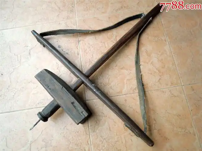 怀旧收藏1905解放初期大号木匠用手工硬木钻孔工具套件078kg