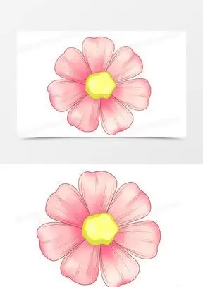 卡通小花朵图片素材