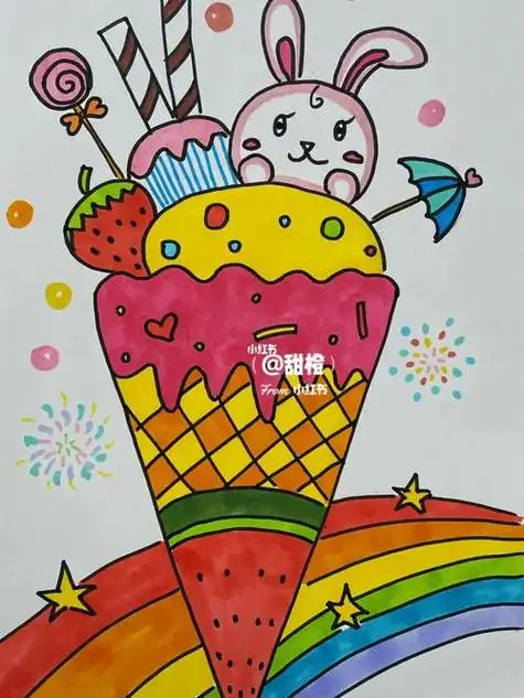 6岁宝宝画画作品儿童画画 6岁儿童绘画