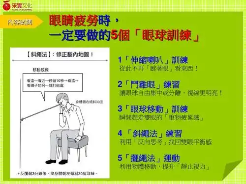 视力恢复眼球操ppt