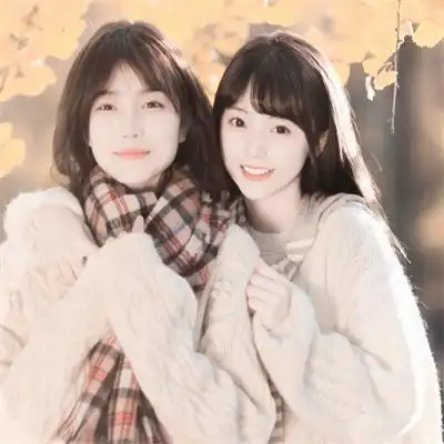 qq头像女生闺蜜头像小清新闺蜜头像二人仙气可爱