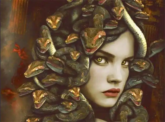 从美人到蛇发女妖一开始的美杜莎其实并不邪恶她都是被逼的