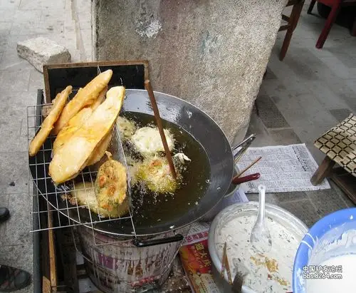 广西北海老街油炸小吃