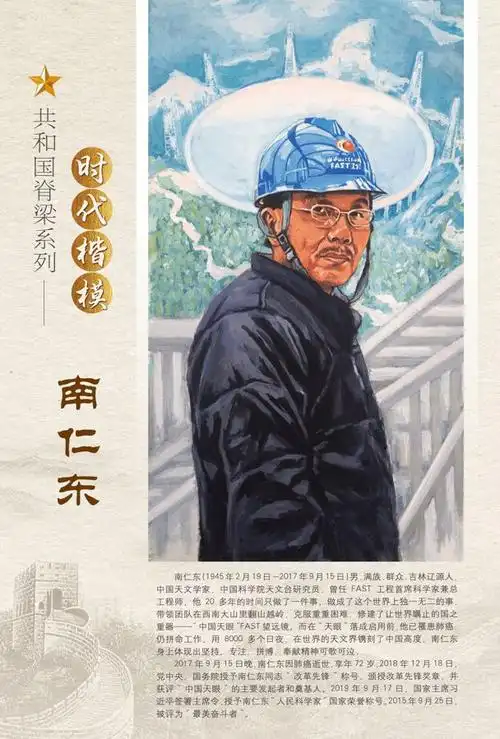 共和国脊梁系列人物画展之时代楷模