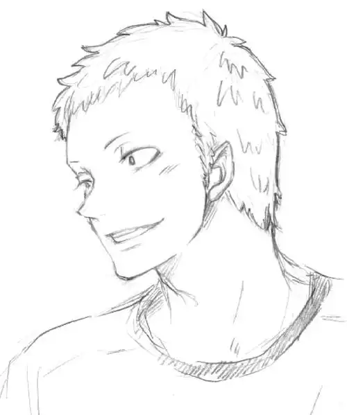 线稿 动漫 素描