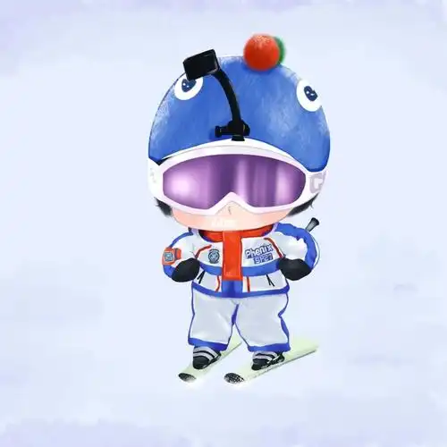 小雪宝祝大家除夕快乐!#刘宇  #q版人物  #记录我的板绘