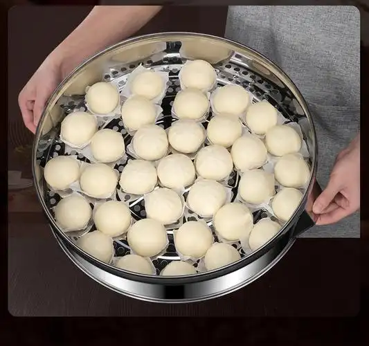 不锈钢蒸笼家用蒸屉商用蒸包子蒸馒头蒸锅笼屉多层大号大容量超大铂瑞