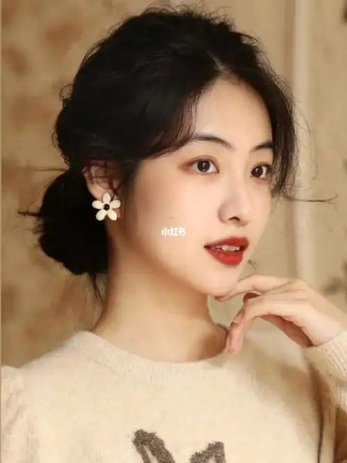 手残党必学低丸子头慵懒蓬松扁头友好