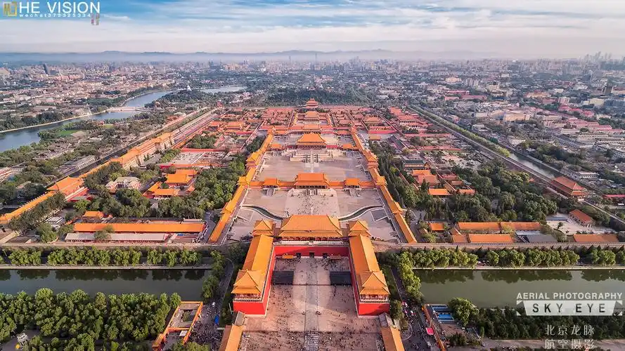 航拍紫禁城(所有飞行均已取得合法批文)