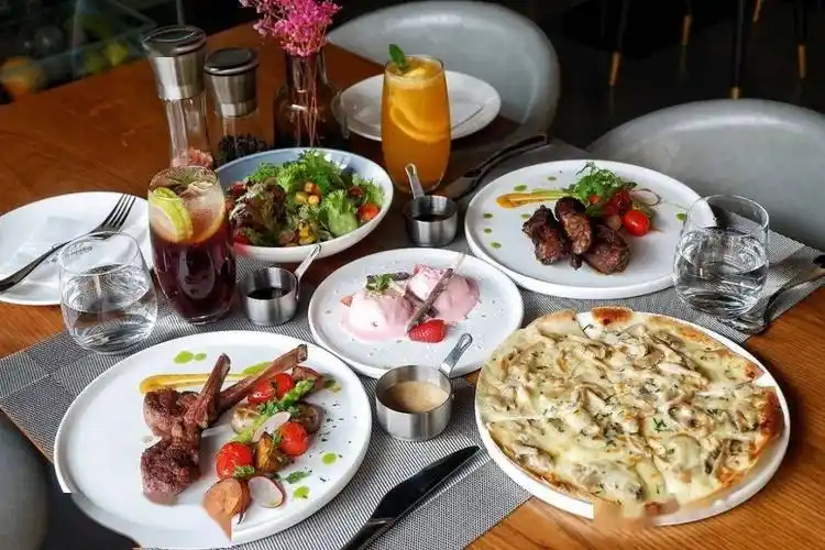 599起享东汇城意食厨西餐厅浪漫双人西餐含新西兰t骨羊排香煎牛肋条