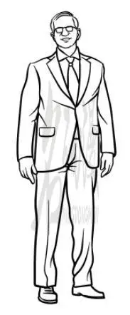 西装应该怎么去画呢