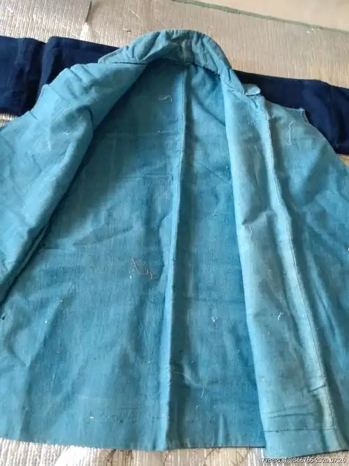 怀旧民国老粗布偏襟上衣