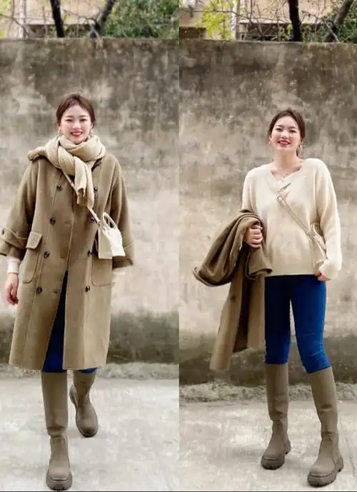 胖就不美了140斤新手妈妈完美诠释苹果型身材穿搭值得借鉴