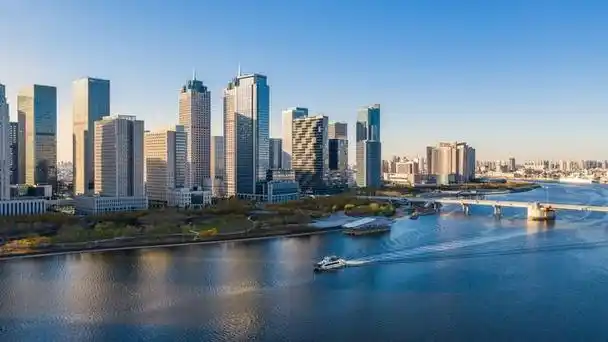 天津市滨海新区于家堡一景.图/视觉中国