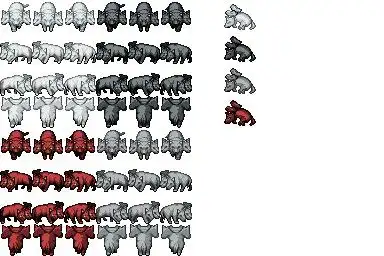 rpg maker xp动物行走还有头像素材