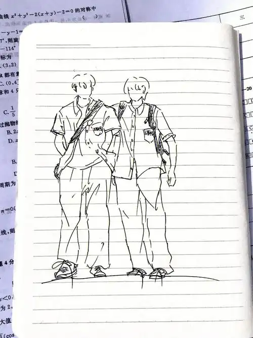 文轩sv线稿手绘草图