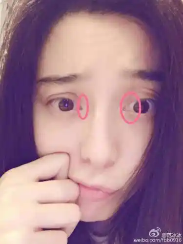 范冰冰素颜照被网友发现开眼角的痕迹,看来范爷也需要来个鉴定了