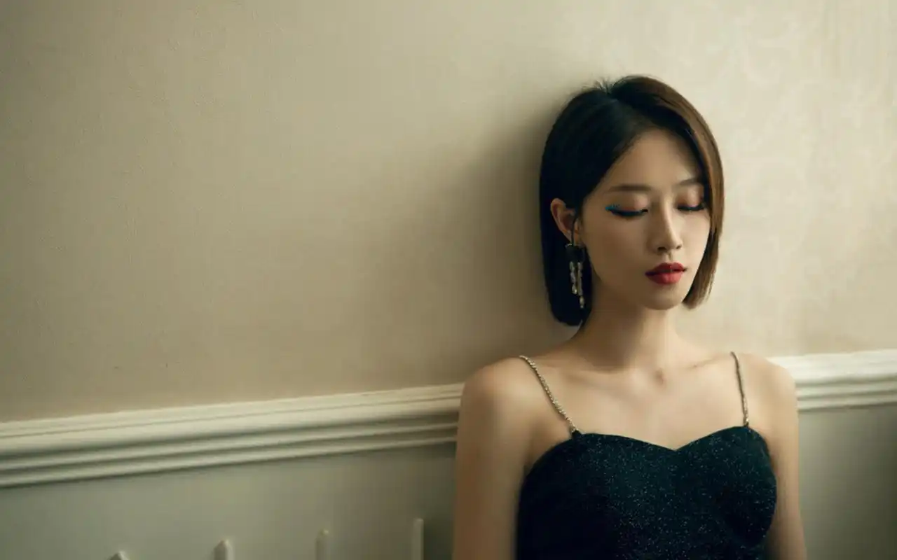 蓝盈莹性感写真图片桌面壁纸