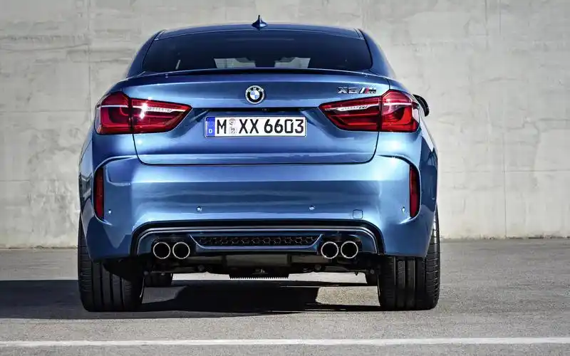 宝马x6蓝色系壁纸_精美宝马汽车