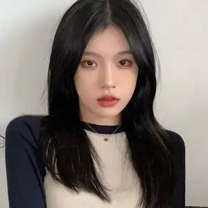 假发女中长学生