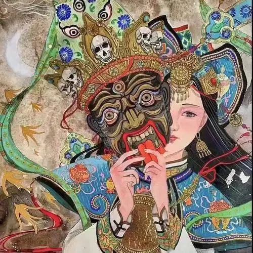 众盼所归扎基拉姆来啦扎基拉姆女财神