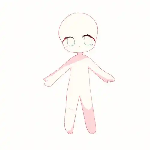 3k粉福q版立绘模板