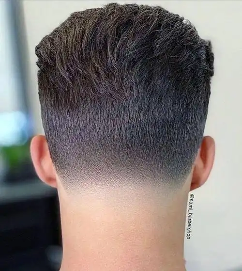 精致的男士渐变发型