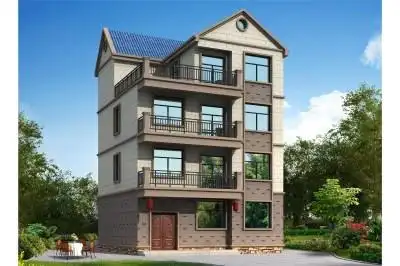 图纸之家提供数千套新农村/乡村三层半带阳台别墅图方案,(全套施工图