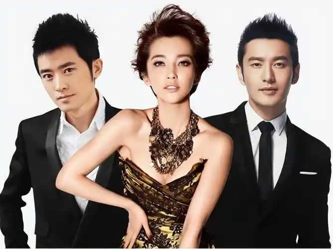 成为了亿万富翁的黄晓明并没有前置不前,还与李冰冰与任泉共同创建了