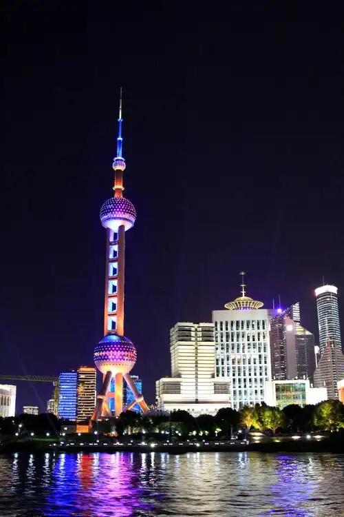 上海东方明珠夜景