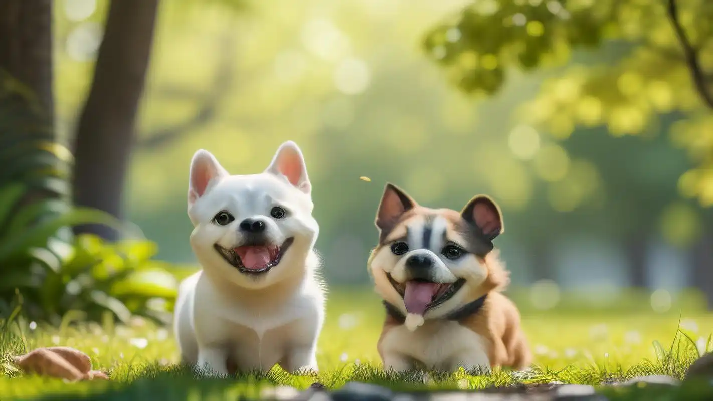 小狗桌面壁纸9891