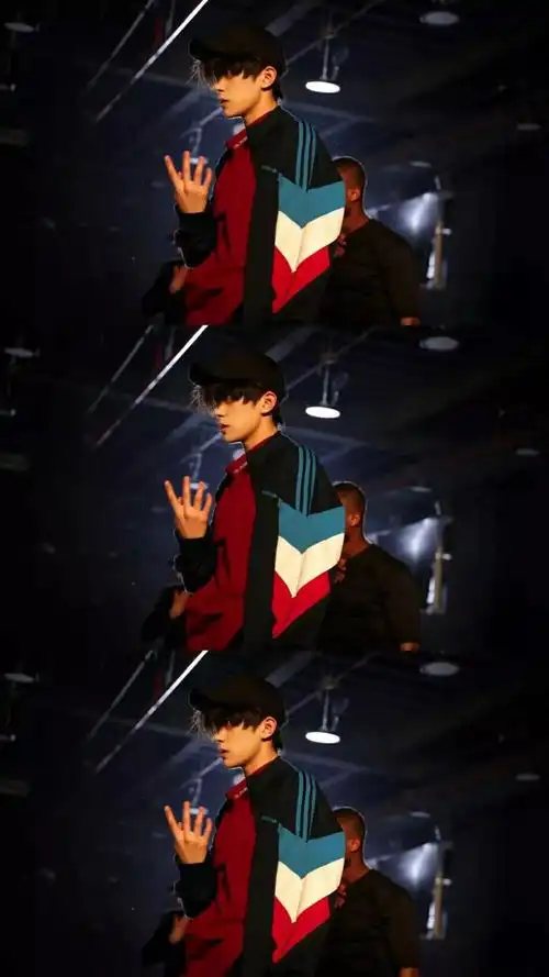 易烊千玺三层壁纸噢噢敲好看,拿图dd!dd!dd!