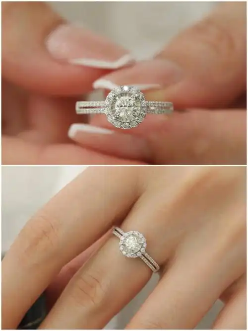 35ct颜色:g净度:vvs1切工:3ex易搜好钻 珠宝定制  专注高性价比钻石