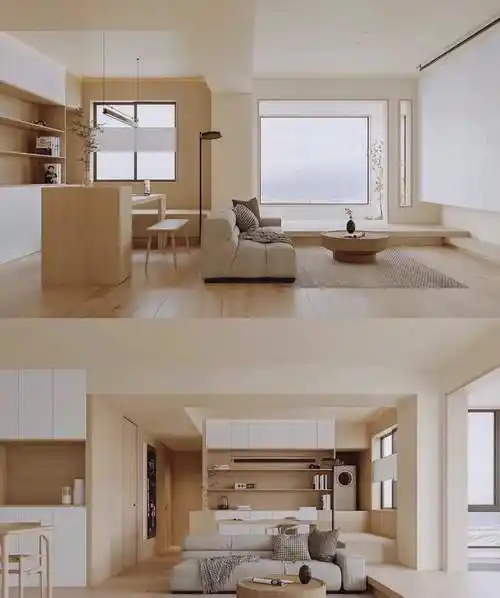 原木风颜色搭配效果图