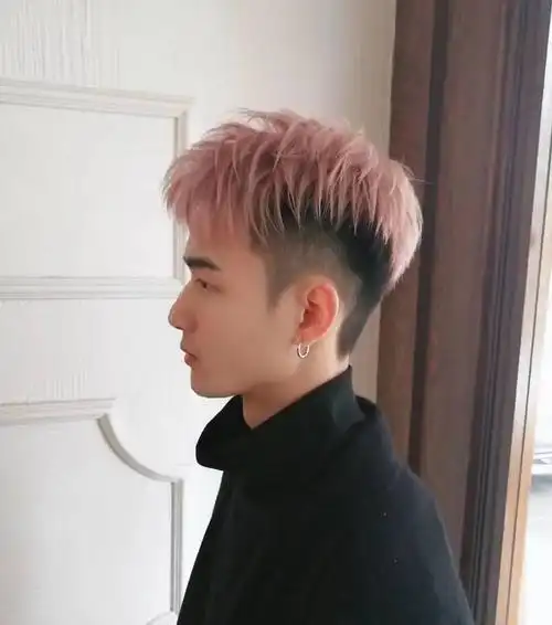 网红"碎盖头"发型.