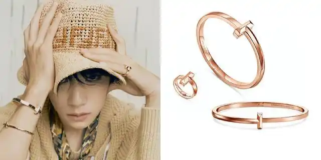 易烊千玺成为蒂芙尼珠宝代言人,推出全新t1系列珠宝首饰,好美!